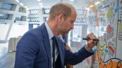 Warrington Illustrator's Art Signed by Prince William — Warrington news photo