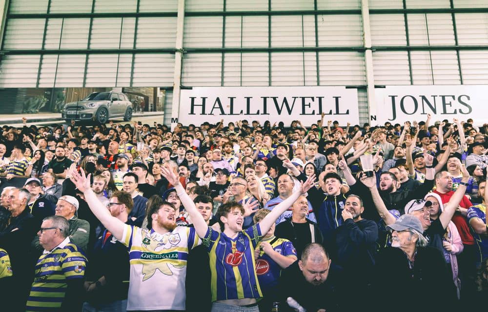 Official coach travel available for semi final — Warrington news photo