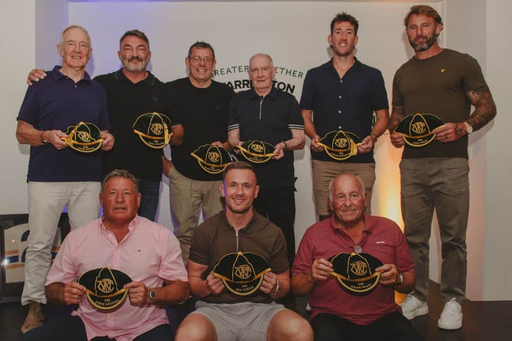300 Club caps presented as Wire honour legends — Warrington news photo